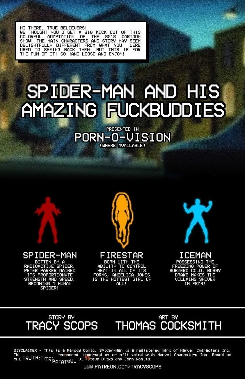 蜘蛛 人 和 他的 惊人的 FuckBuddies