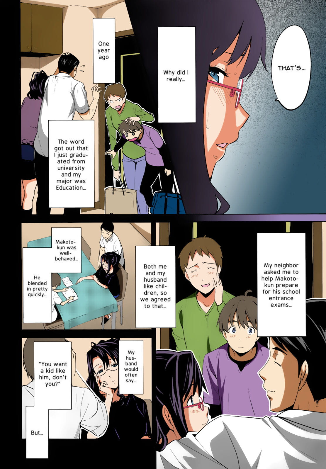 Takeda hiromitsu oshieai :Comic: megastore 2009 04 Englisch eingefärbte