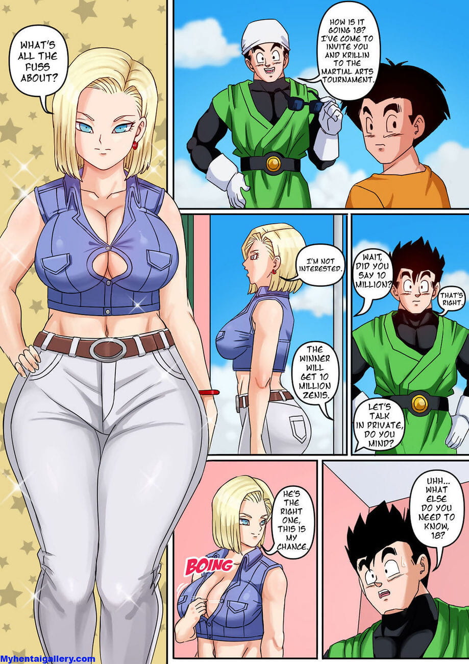 android 18 & ご飯