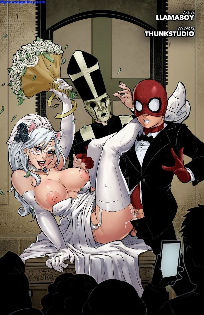 的 的婚礼 的 蜘蛛 人 & 黑色的 猫