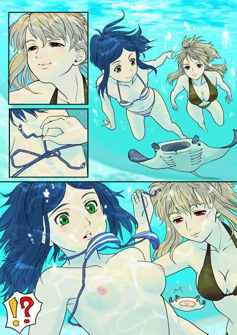 캐릭터 tanjoubi 이와이 Manga 수영복 마 키 영어
