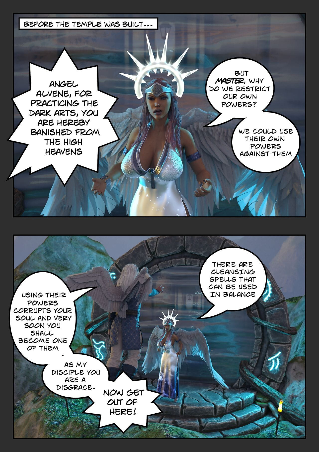 Verinis Cursed Artifacts 3 : One Winged Angel - part 3 page 1