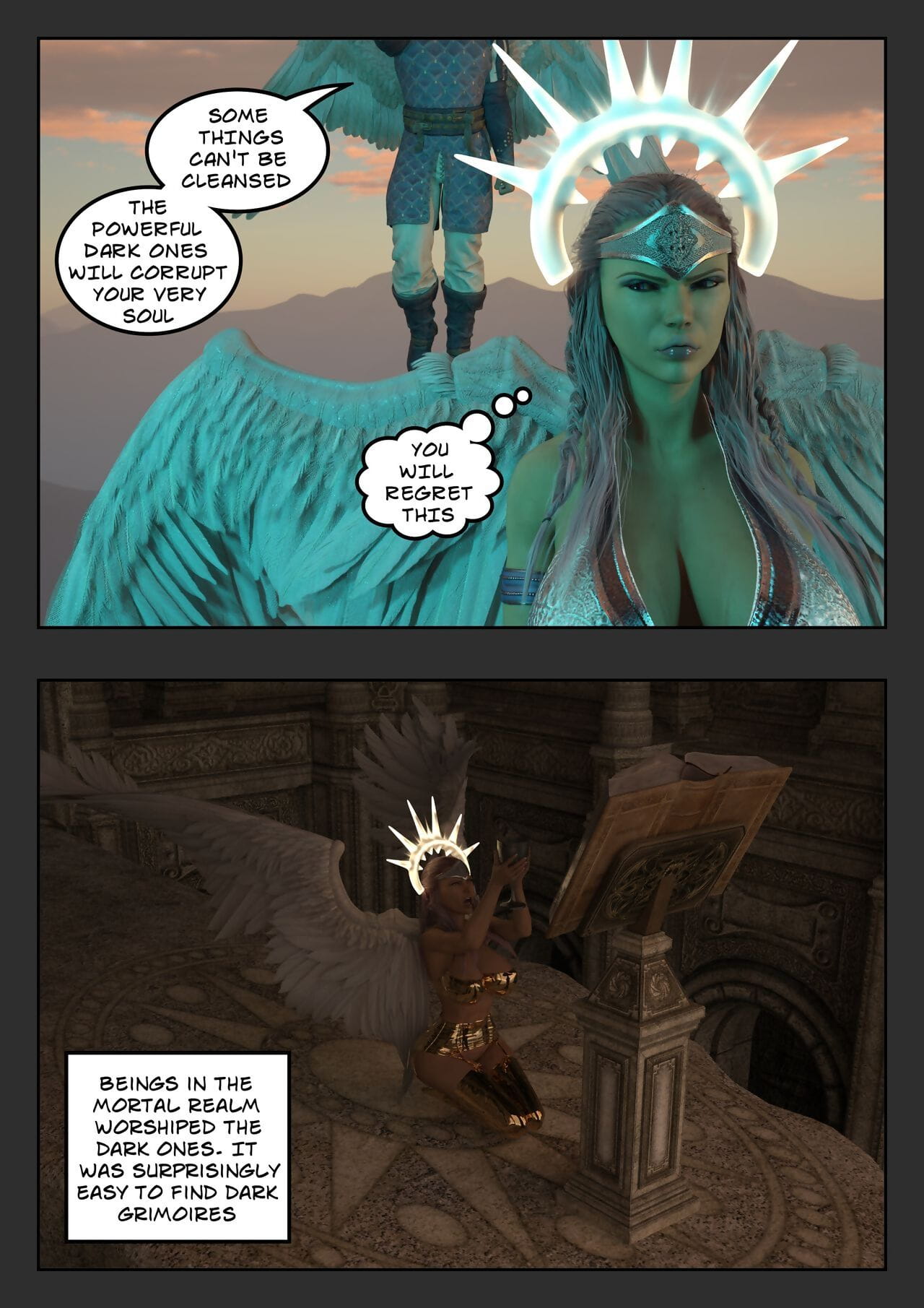 Verinis Cursed Artifacts 3 : One Winged Angel - part 3 page 1