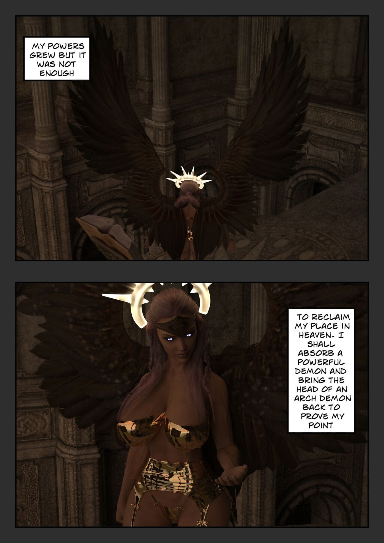 verini's vervloekt artefacten 3 : een gevleugelde angel Onderdeel 3 page 1