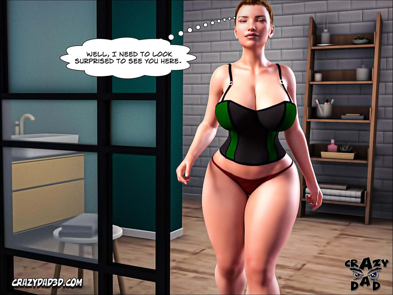 Crazy Dad 3D Father-in-Law at Home 17 English - part 5 page 1