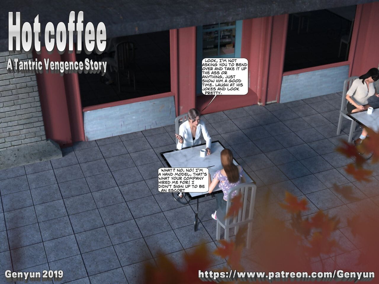Caliente coffee: Un tántrico venganza historia page 1