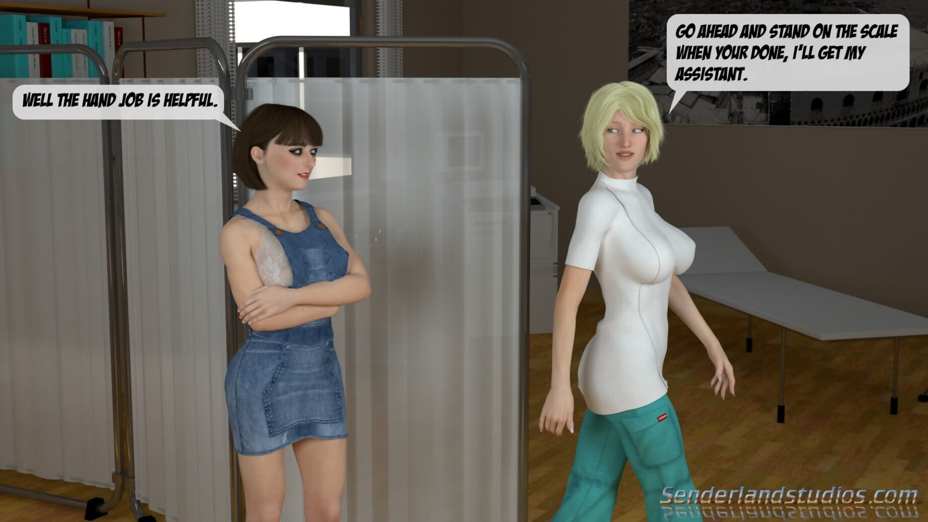 Senderland Studios – New Day part 2 – Doctors Office page 1