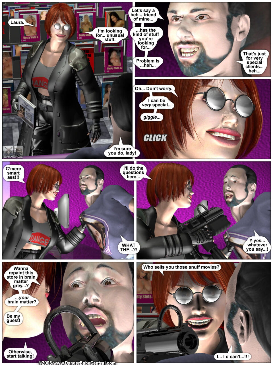 Ballad of Laura Talbot 3d page 1