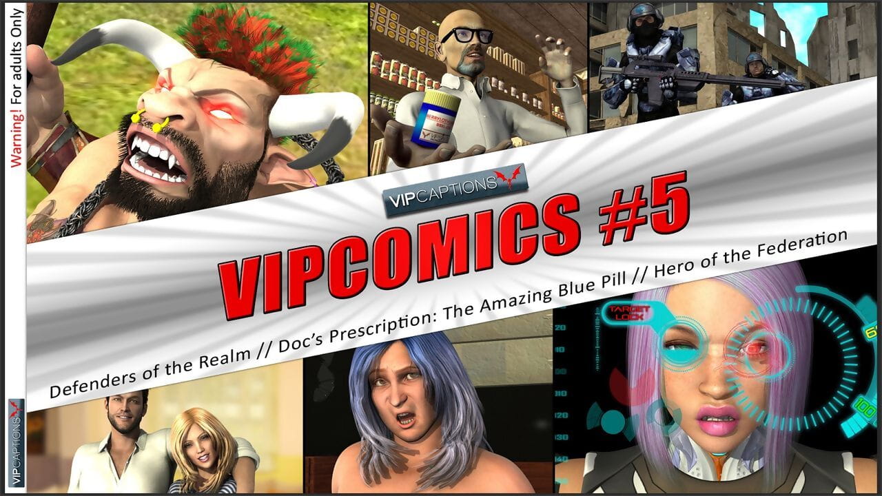 vipcaptions vipcomics #5α المدافعين من على عالم page 1