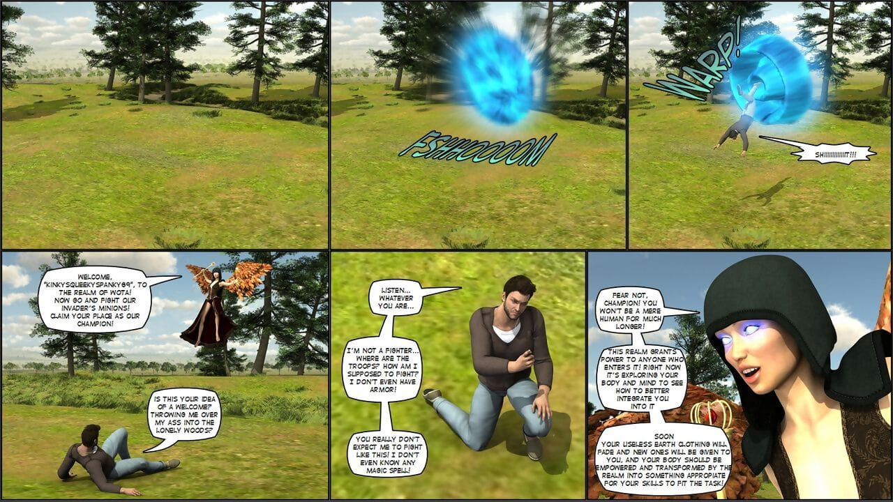VipCaptions VipComics #5α Defenders of the Realm page 1
