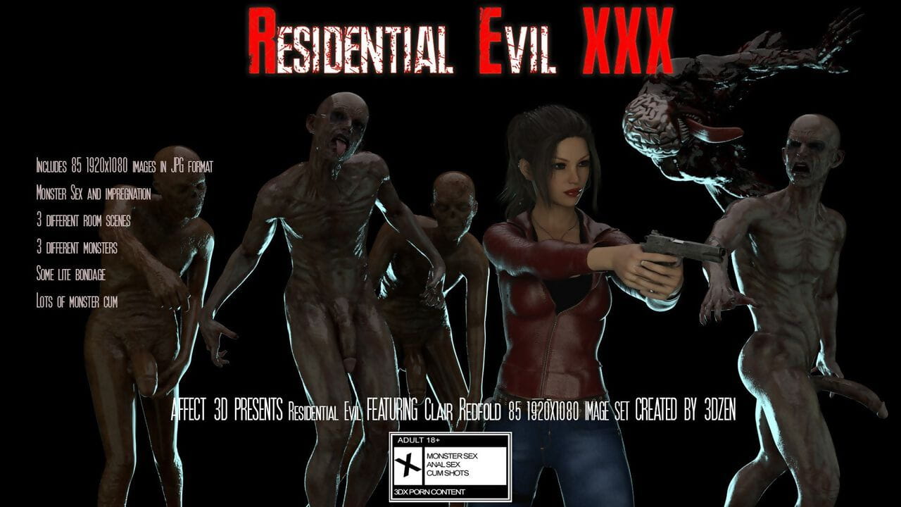 3DZen Residential Evil XXX I page 1
