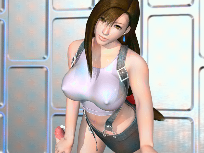 Fighting Cuties Tifa 20 years old Core Final Fantasy VII animated page 1