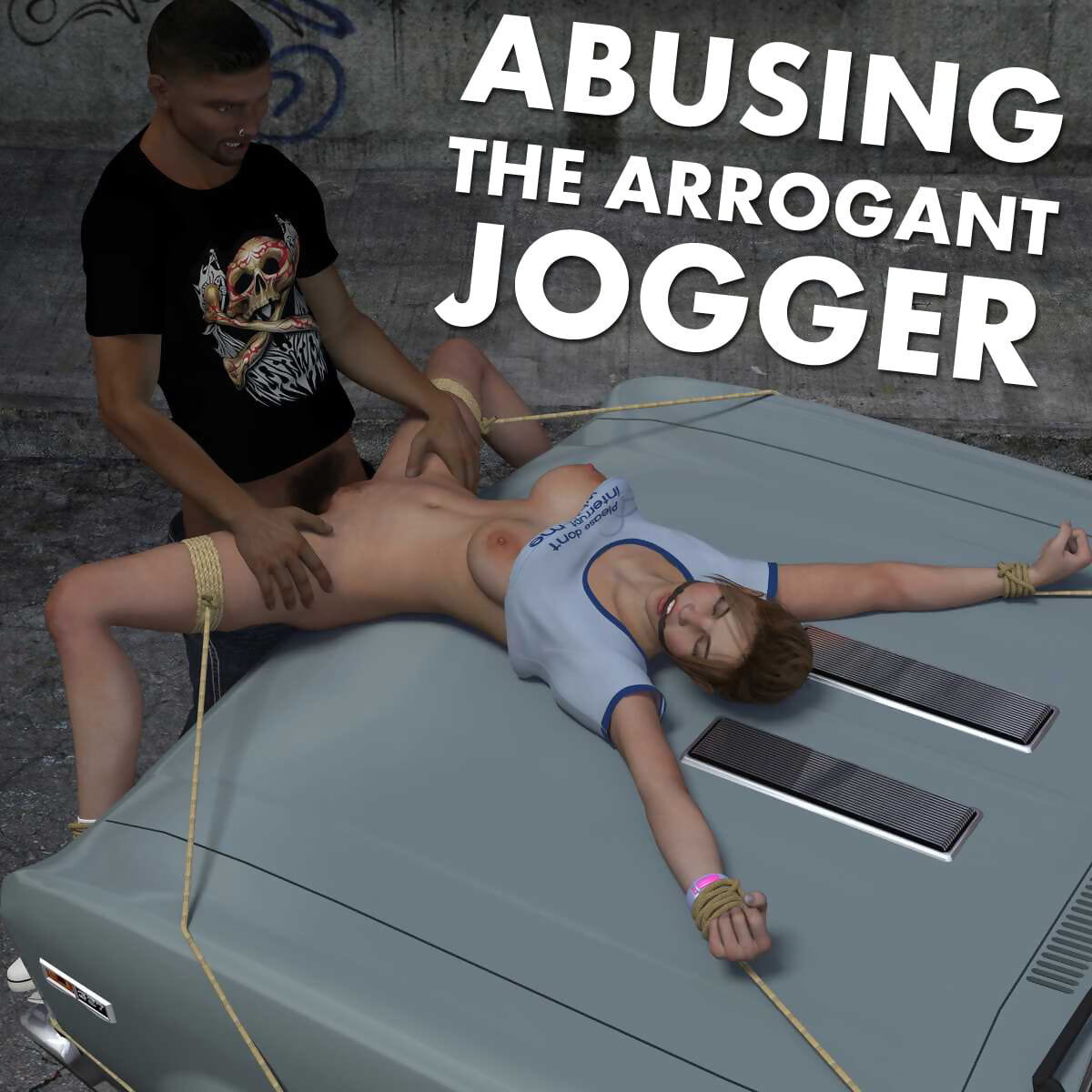Abusing The Arrogant Jogger page 1
