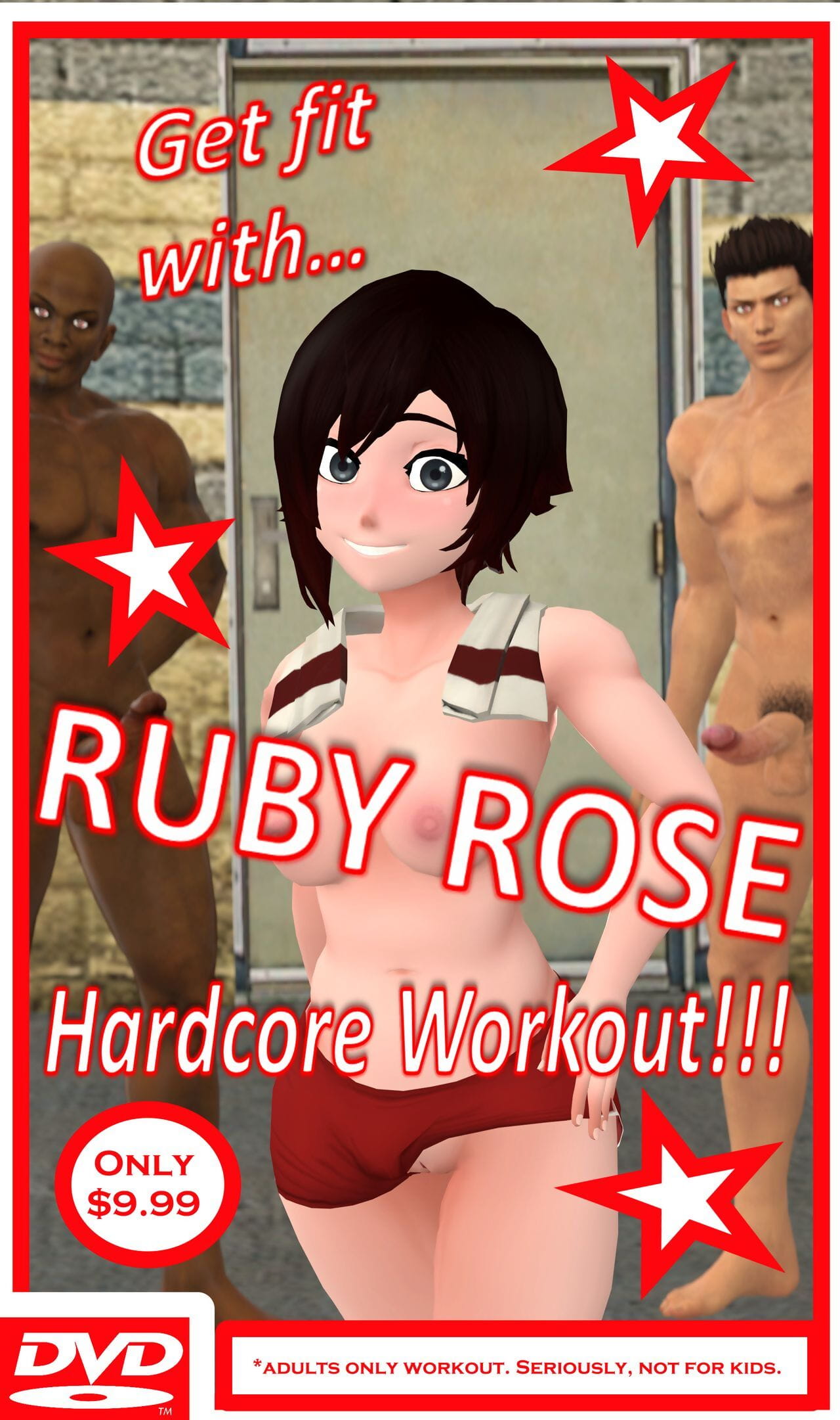 Ruby Rose Hardcore Training dvd rwby page 1